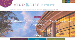 Desktop Screenshot of mindandlife.org
